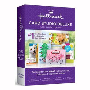 HALLMARK CARD STUDIO DELUXE 2020